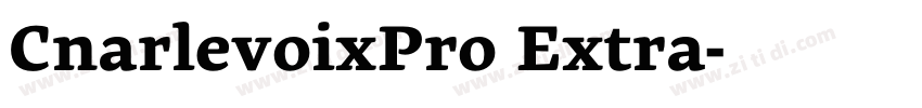 CharlevoixPro Extra字体转换 CharlevoixPro Extra字体转换